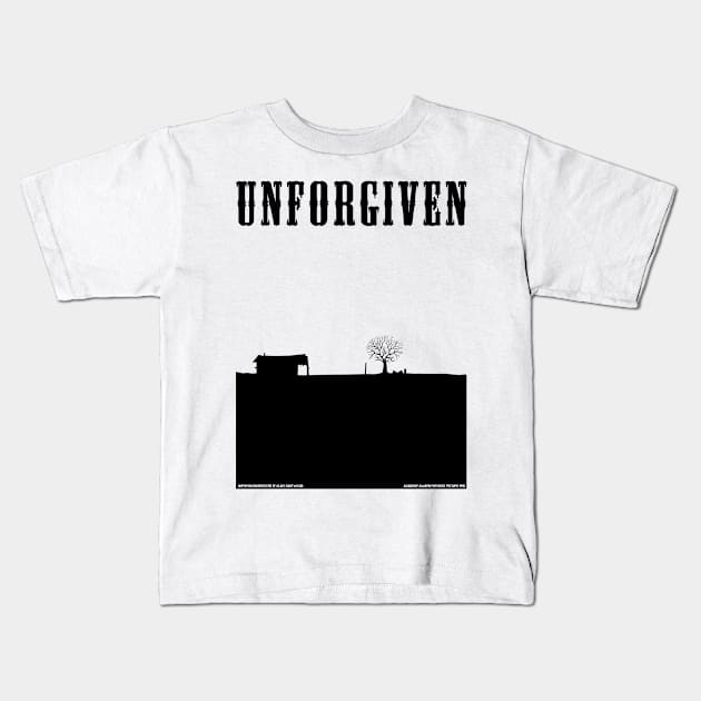 Unforgiven Kids T-Shirt by gimbri